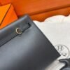 CK89 Noir Kelly Danse Swift Leather GHW Hardware All Handmade