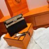 CK89 Black Kelly Danse 22CM Swift Leather PHW Hardware All Handmade