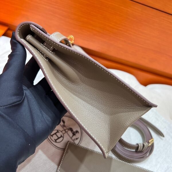 CK18 Etoupe Kelly Danse 22CM Evercolor Leather GHW Hardware