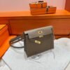 CK18 Etoupe Kelly Danse 22CM Evercolor Leather GHW Hardware