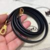 CK89 Black Mini Kelly 19CM Bag Epsom Leather Gold Hardware Dubai UAE