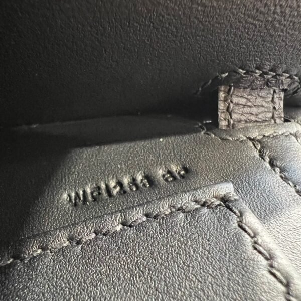 CK89 Black Mini Kelly 19CM Bag Epsom Leather Gold Hardware Dubai UAE