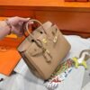 0M Chai Hermes Birkin 25CM Bag Togo Leather Gold Hardware Full Handmade