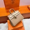 0M Chai Hermes Birkin 25CM Bag Togo Leather Gold Hardware Full Handmade