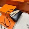 CK89 Noir Hermes Kelly Desordre 20 Box Leather Gold Hardware Full Handmade Top Quality