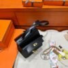 CK89 Noir Hermes Kelly Desordre 20 Box Leather Gold Hardware Full Handmade Top Quality