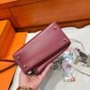 55 Rouge H Hermes Kelly Desordre 20 Box Leather Gold Hardware All Handmade