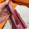55 Rouge H Hermes Kelly Desordre 20 Box Leather Gold Hardware All Handmade