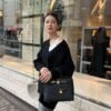 CK89 Noir Hermes Birkin 25CM Bag Togo Leather Gold Hardware All Handmade