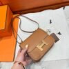 CK37 Gold Hermes Constance 19CM Miroir Bag Epsom Leather Gold Hardware