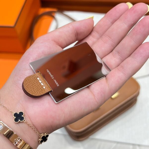 CK37 Gold Hermes Constance 19CM Miroir Bag Epsom Leather Gold Hardware
