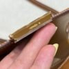 CK37 Gold Hermes Constance 19CM Miroir Bag Epsom Leather Gold Hardware