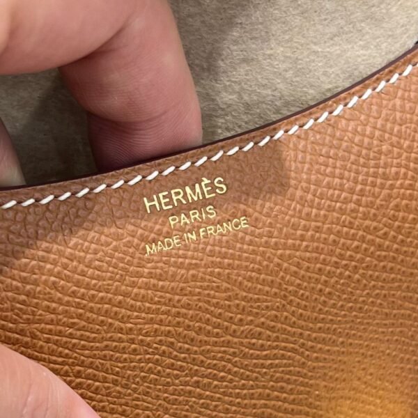 CK37 Gold Hermes Constance 19CM Miroir Bag Epsom Leather Gold Hardware
