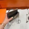 CK18 Etoupe Hermes Mini Kelly 19CM Epsom Leather Gold Hardware All Handmade