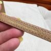 4B Biscuit Hermes Mini Kelly 19CM Chever Leather Gold Hardware All Handmade