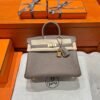 18 Etoupe Birkin 25CM Togo Leather Gold Hardware Full Handmade