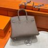 18 Etoupe Birkin 25CM Togo Leather Gold Hardware Full Handmade