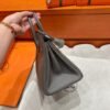 8F Etain Birkin 25CM Togo Leather Silver Hardware  Full Handmade
