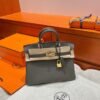 8F Etain Birkin 25CM Togo Leather Gold Hardware Full Handmade