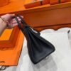 CK89 Black Birkin 25CM Togo Leather Gold Hardware Full Handmade