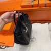 CK89 Black Birkin 25CM Togo Leather Silver Hardware Full Handmade
