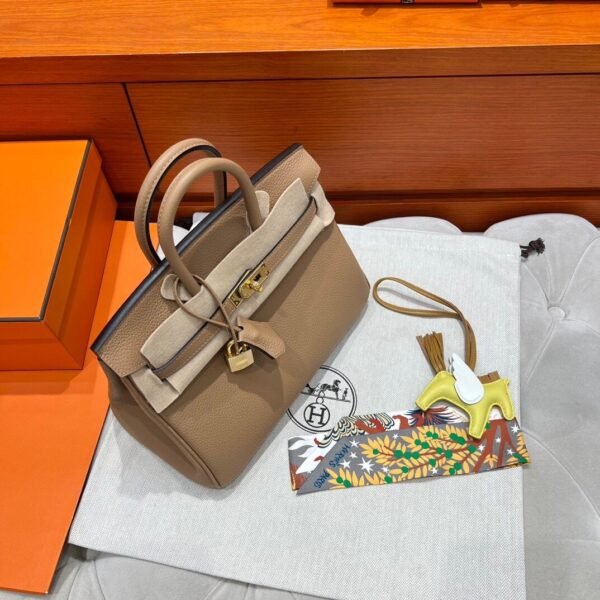 OM Chai Birkin 25CM Togo Leather Gold Hardware Full Handmade