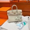 3C Parchemin Birkin 25CM Ostrich Leather Gold Hardware Full Handmade