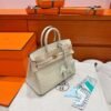 3C Parchemin Birkin 25CM Ostrich Leather Gold Hardware Full Handmade