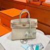 3C Parchemin Birkin 25CM Ostrich Leather Gold Hardware Full Handmade
