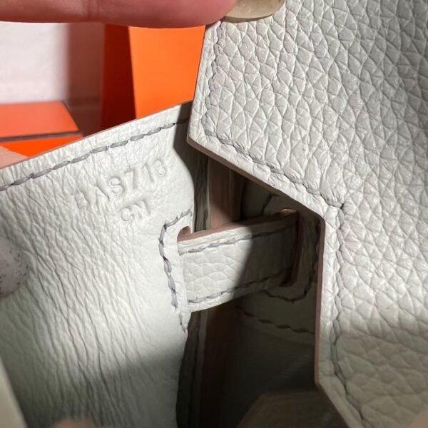 8L Beton Birkin 25CN Togo Leather Gold Hardware Full Handmade