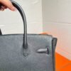 Ck89 Black/Noir Birkin 30CM Togo Leather Gold Hardware Full Handmade