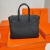 Ck89 Black/Noir Birkin 30CM Togo Leather Gold Hardware Full Handmade
