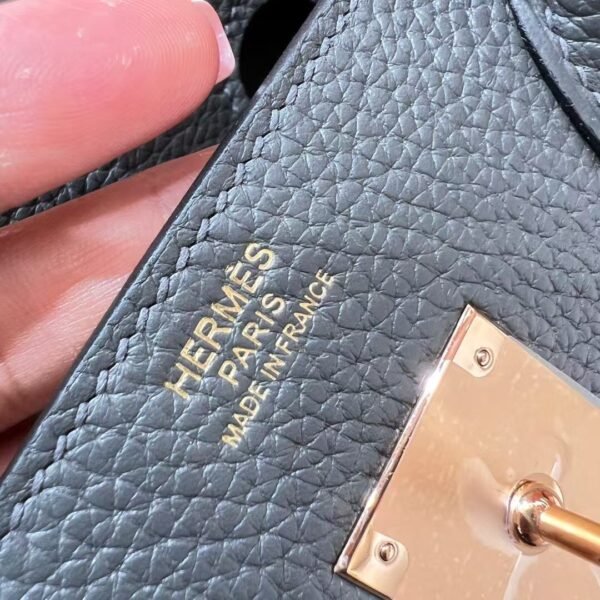 88 Graphite Birkin 30CM Togo Leather Rose Gold Hardware Full Handmade