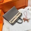 8F Etain Birkin 25CM Togo Leather Rose Gold Hardware Full Handmade