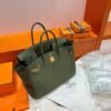 G8 Vert Maquis Birkin 40CM Togo Leather Gold Hardware Full Handmade