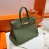 G8 Vert Maquis Birkin 40CM Togo Leather Gold Hardware Full Handmade