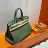 G8 Vert Maquis Birkin 40CM Togo Leather Gold Hardware Full Handmade