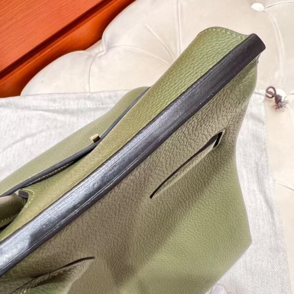 G8 Vert Maquis Birkin 40CM Togo Leather Gold Hardware Full Handmade
