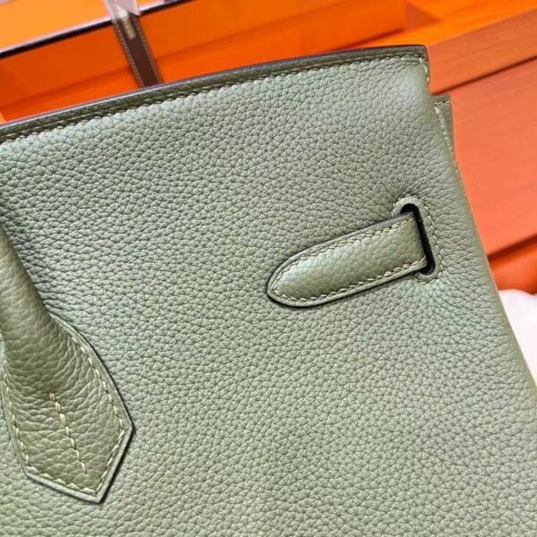G8 Vert Maquis Birkin 40CM Togo Leather Gold Hardware Full Handmade