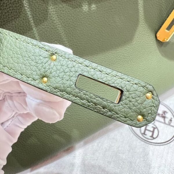 G8 Vert Maquis Birkin 40CM Togo Leather Gold Hardware Full Handmade