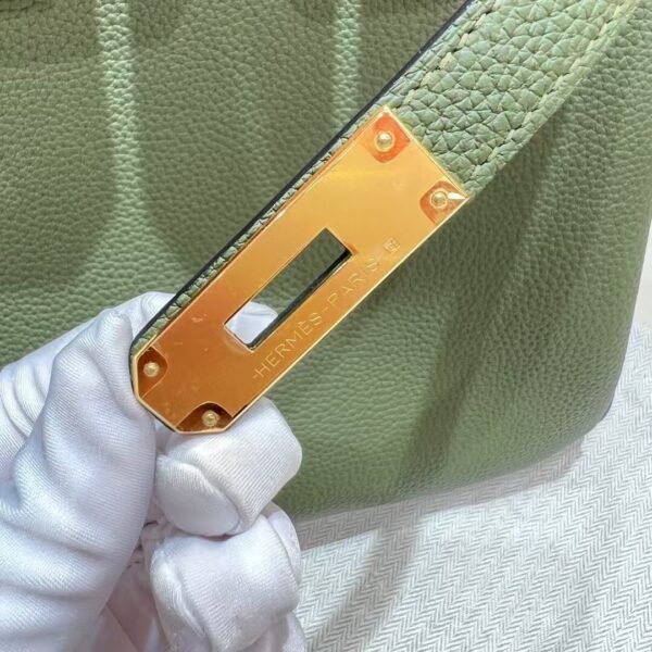G8 Vert Maquis Birkin 40CM Togo Leather Gold Hardware Full Handmade