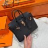 Ck89 Noir Birkin 25CM Togo Leather Rose Gold Hardware Full Handmade