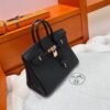 Ck89 Noir Birkin 25CM Togo Leather Rose Gold Hardware Full Handmade