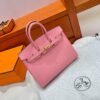 1Q Rose Birkin 25CM Epsom Leather Gold Hardware Full Handmade