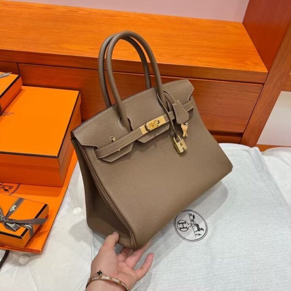 3g Alezan Birkin 30CM Togo Leather Gold Hardware Full Handmade