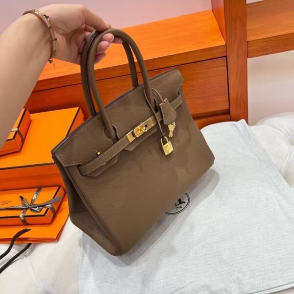 3g Alezan Birkin 30CM Togo Leather Gold Hardware Full Handmade