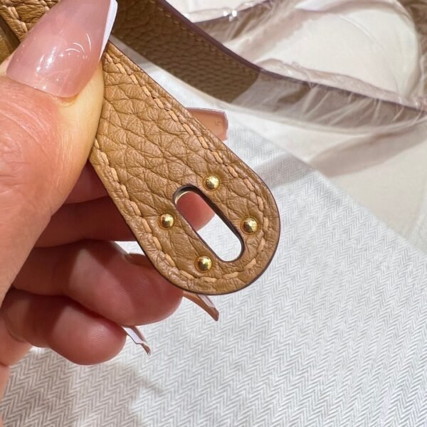 2s Sesame Mini lindy 19cm Tc Leather Gold Hardware Full Handmade