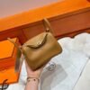 2s Sesame Mini lindy 19cm Tc Leather Gold Hardware Full Handmade