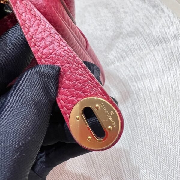 B5 Rubis Mini lindy 19cm Tc Leather Gold Hardware Full Handmade