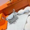 08 Blue pale Mini lindy 19cm Tc Leather Gold Hardware Full Handmade